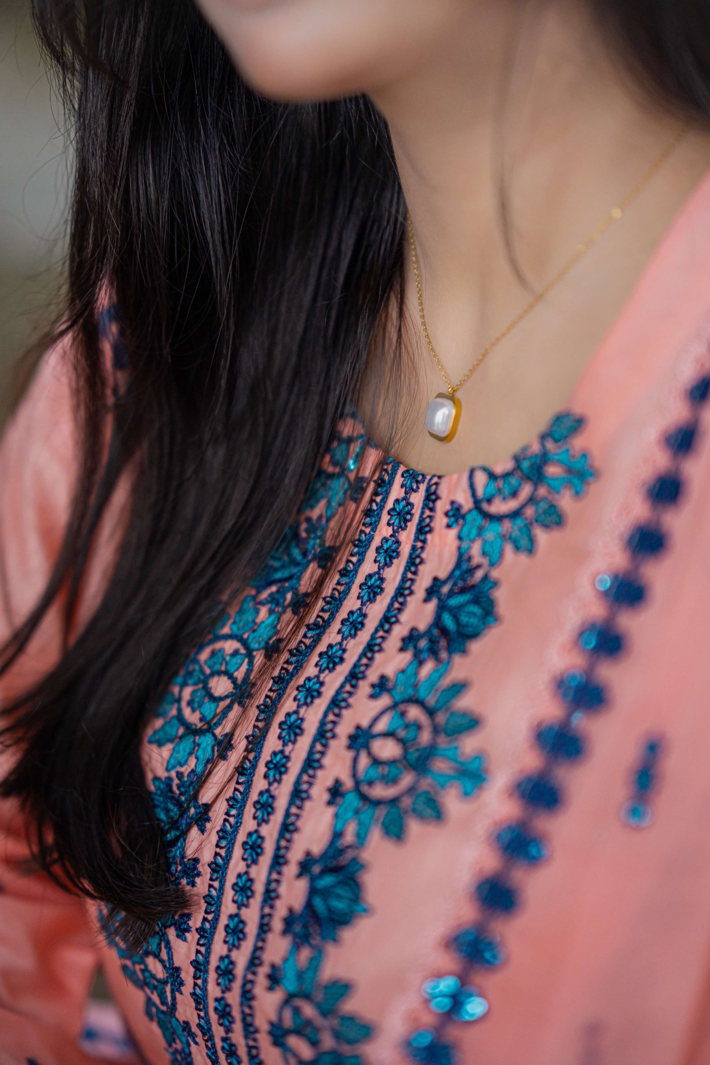 Zeenat Emb 3pc