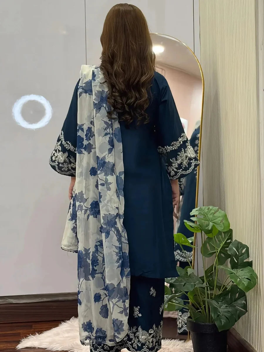Rubi Embroidered 3PC
