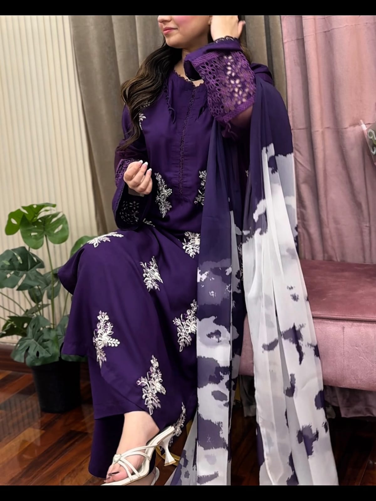 Horiya Dark Purple 3pc
