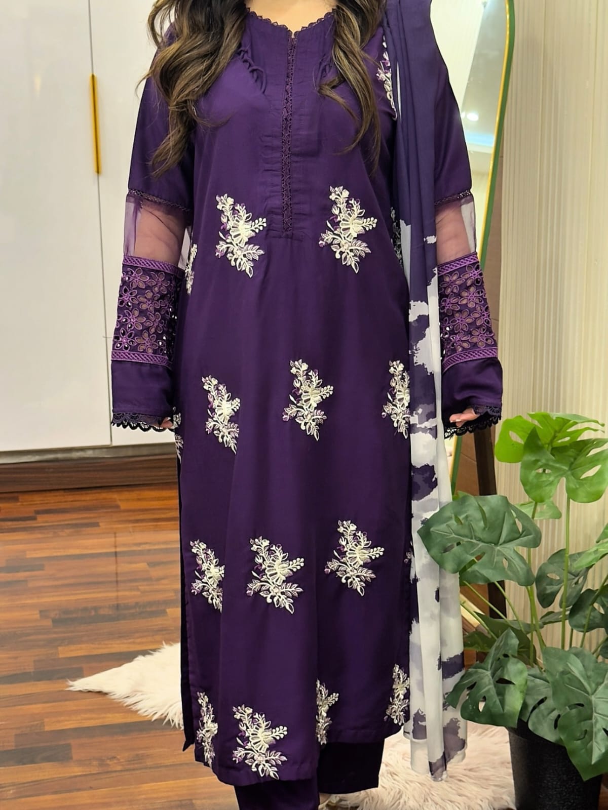 Horiya Dark Purple 3pc