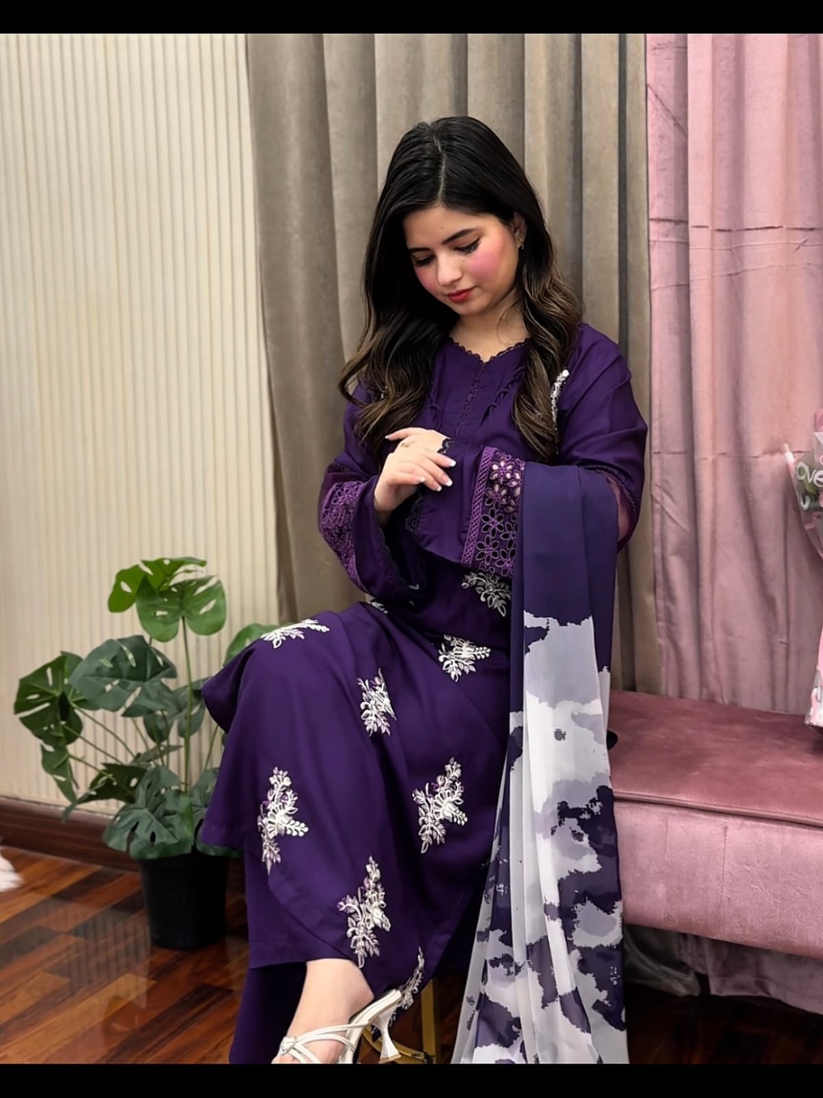 Horiya Dark Purple 3pc