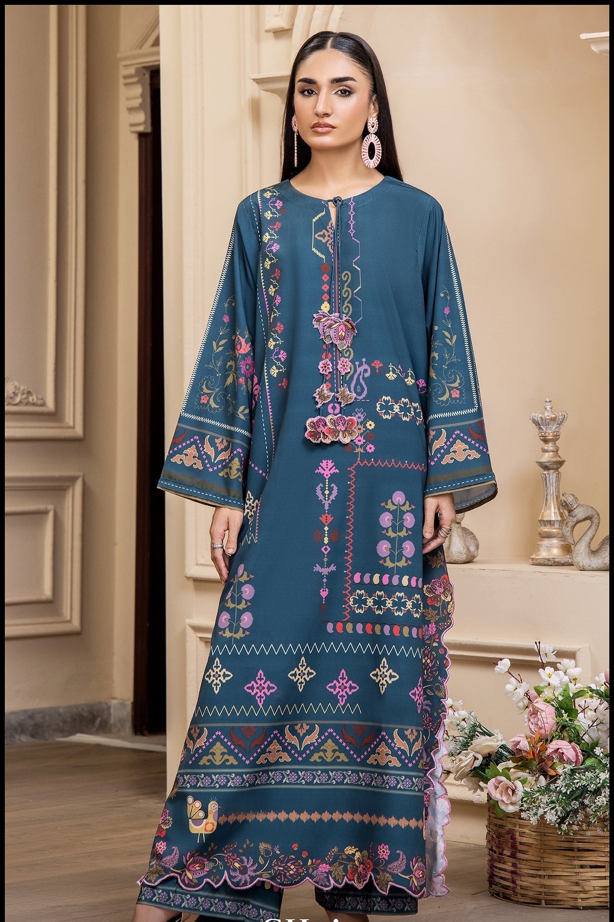 Nusrat Printed 2pc